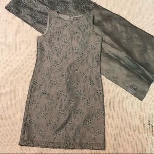 Calvin Clothing Company Dress and Scarf Set